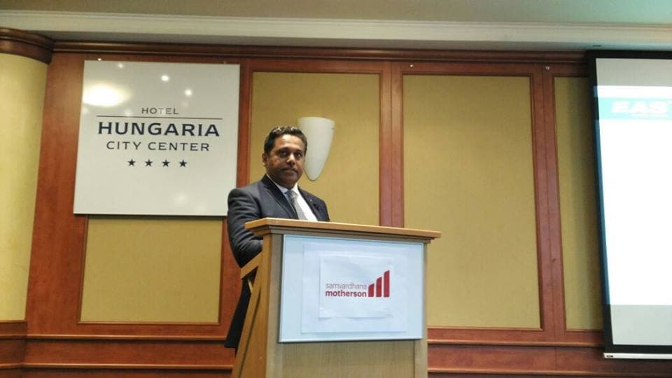 Presentation on SMED at the SMG Global Meet in Budapest