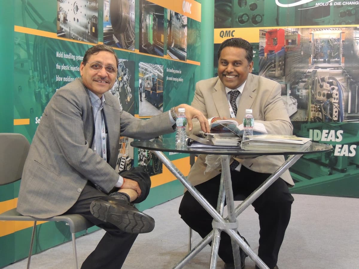 Selplast with the Director of Maruti Suzuki at PlastIndia 2015