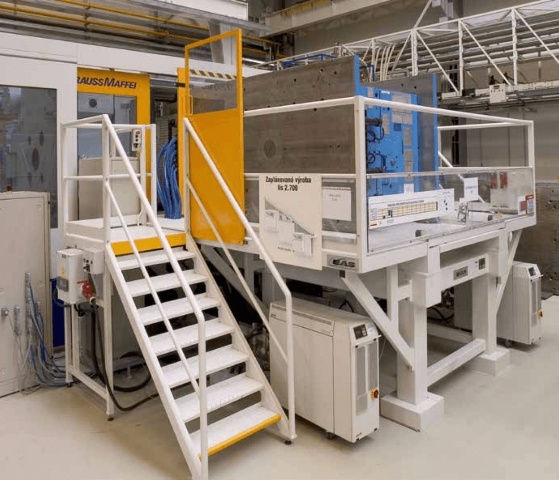 Complete EAS SMED cell installation at customer facility