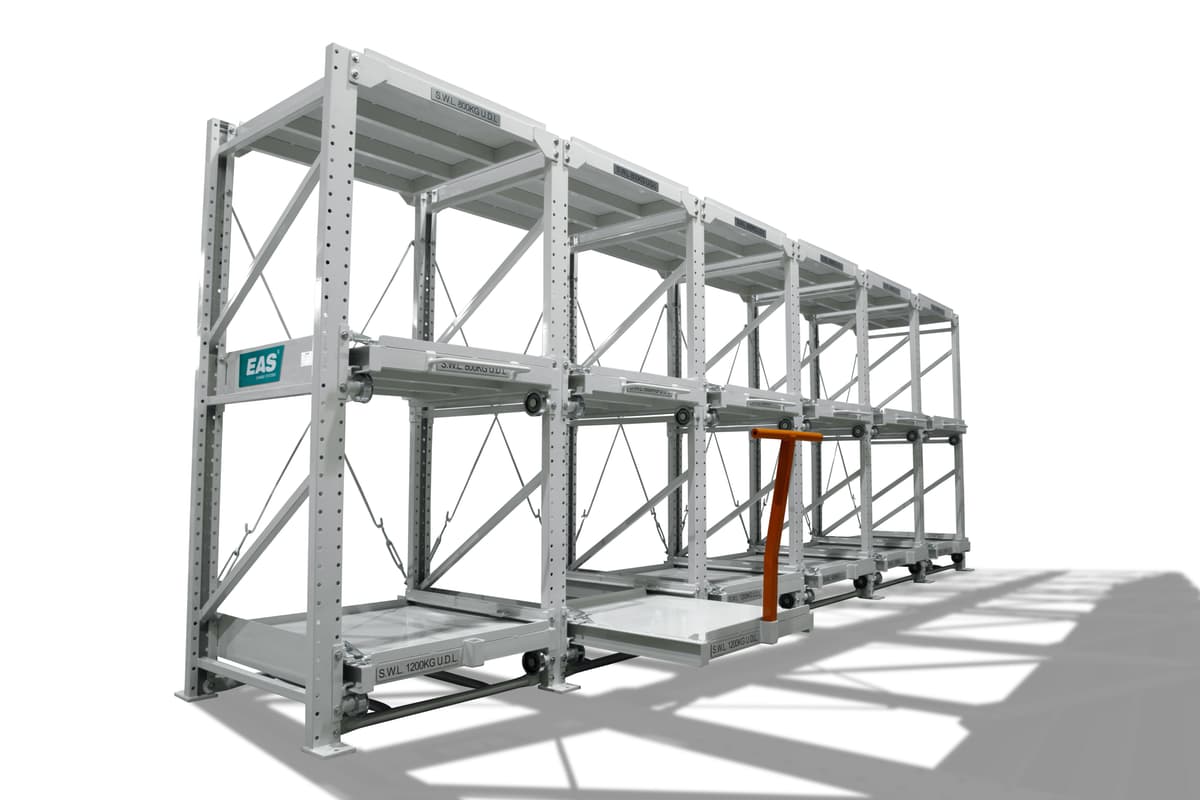 EAS automated mould storage system